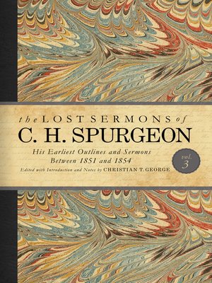 cover image of The Lost Sermons of C. H. Spurgeon Volume III